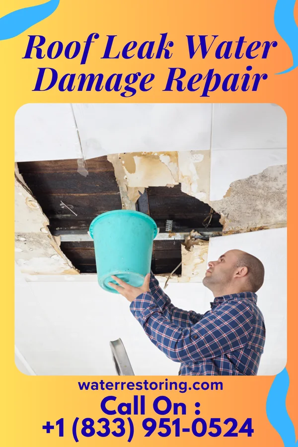 Roof Leak Water Damage Repair in Montclair, CA